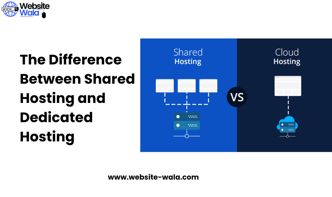 The Difference Between Shared Hosting and Dedicated Hosting