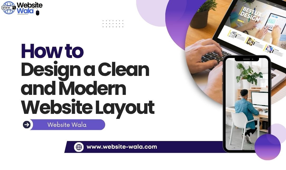How to Design a Clean and Modern Website Layout